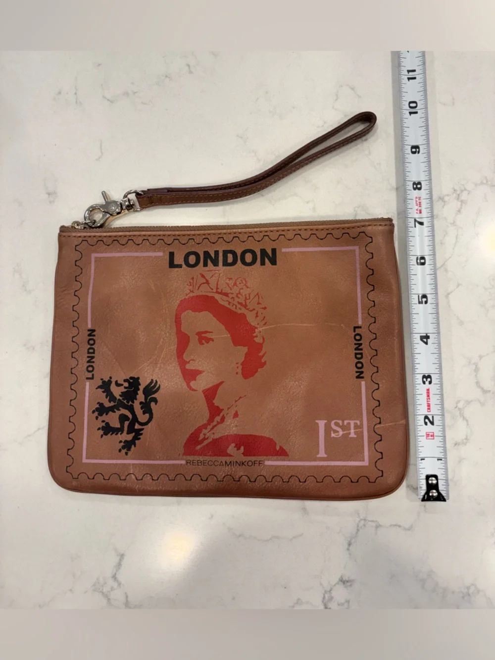Rebecca Minkoff London Leather Clutch Wristlet